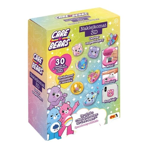 Przejdź do produktu EPEE Naklejkomat 3D Care Bears zest.uzup. EP60703