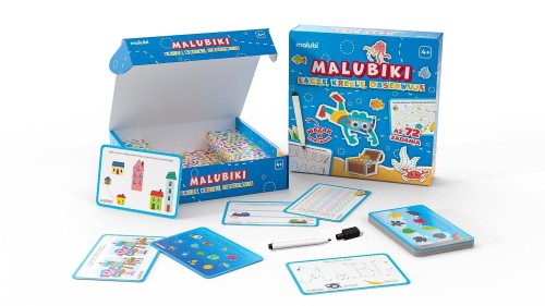 Przejdź do produktu "MALUBIKI 4+ łączę, kreślę, obserwuję " Malubi