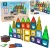 30789 Zestaw Klocki Magnetyczne Konstrukcyjne 3D Okienka Panele Kolorowe 56 el. - LEAN Toys 1.webp