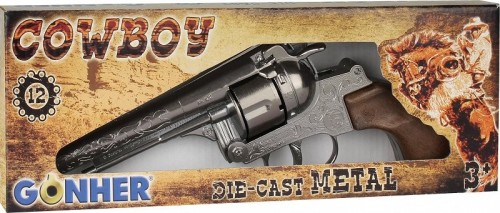 Przejdź do produktu GONHER 122/0 METALOWY REWOLWER KOWBOJSKI 12 NABOI