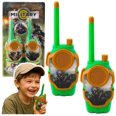 Walkie Talkie Krótkofalówki Dla Dzieci Wojskowe Mi.jpg