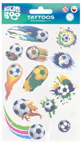 Przejdź do produktu TATUAZ FOOTBALL 100X190 S-BOO PBH 1 1000
