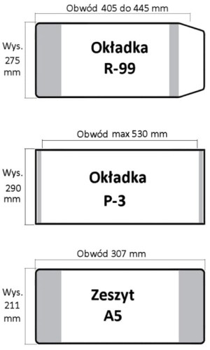 Przejdź do produktu KOMPLET OKŁADEK KLASA 1-3 IKS 9046 A'10