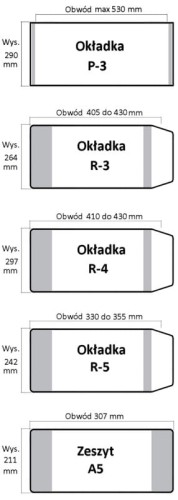 Przejdź do produktu KOMPLET OKŁADEK KLASA 4-6 IKS 9053 A'10