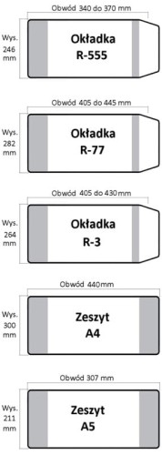 Przejdź do produktu KOMPLET OKŁADEK KLASA 7-8 IKS 9060 A'10