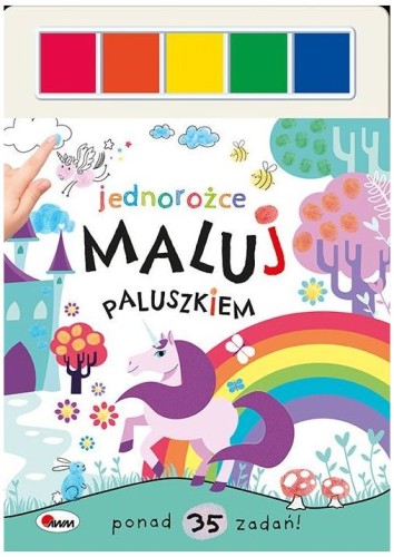 Przejdź do produktu Książeczka Maluj paluszkiem Jednorożce