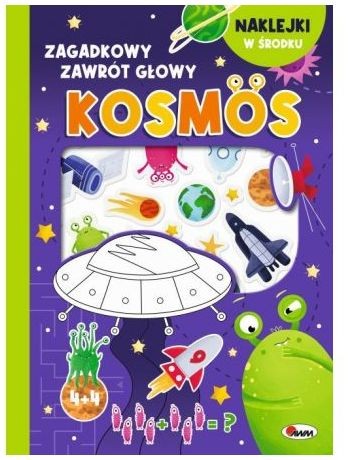 Przejdź do produktu Książeczka Zagadkowy zawrót głowy Kosmos