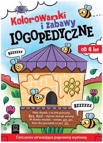 Przejdź do produktu Kolorowanki i zabawy logopedyczne, ćwiczenia poprawiające wymowe Aksjomat