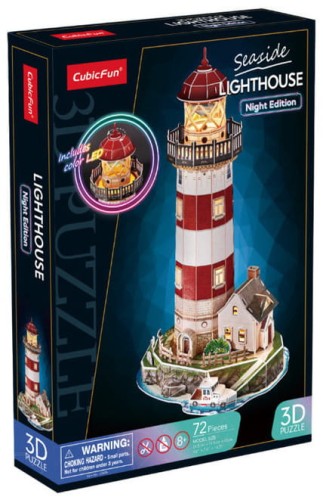 Przejdź do produktu CUBIC FUN PUZZLE 3D LATARNIA (WERSJA NOCNA)