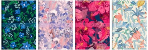 Przejdź do produktu Kalendarz książkowy 15x21 2025 dzień na stronie Flowers, Oxford