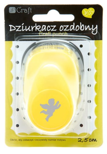 Przejdź do produktu Dziurkacz ozdob. 2,5cm anioł, Dp Craft