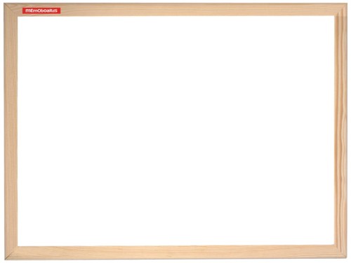 Przejdź do produktu Tablica suchościeralno-magnetyczna 120 x 80 cm rama drewniana TM128D, MemoBe