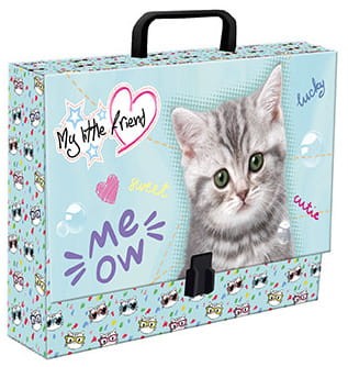Przejdź do produktu Teczka z rączką szeroka A4 XL My Little Friend
