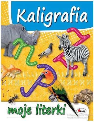 Przejdź do produktu Książeczka Kaligrafia Moje literki