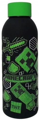 Przejdź do produktu Bidon ze stali nierdzewnej z nadrukiem 3D 500ml Minecraft, Kids