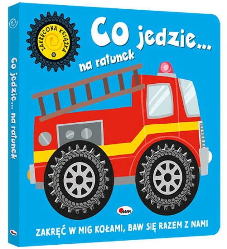 Przejdź do produktu ZAKRĘCONA KSIĄŻKA CO JEDZIE...NA RATUNEK