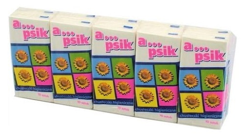 Przejdź do produktu Chusteczki higieniczne APSIK 3w9*10szt