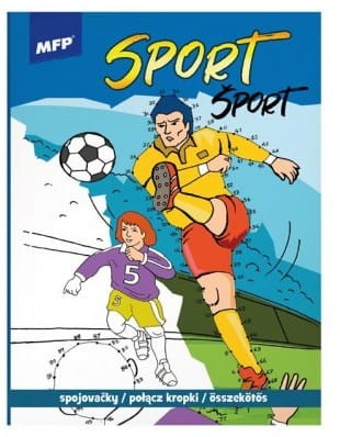 Przejdź do produktu Kolorowanka - połącz kropki. Sport