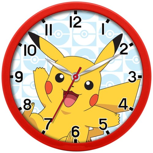 Przejdź do produktu Zegar ścienny Wall clock 25cm Pokemon POK3159 Kids