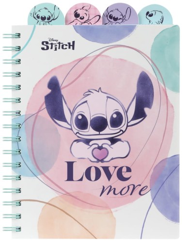 Przejdź do produktu Kołonotes A5 100 k. Disney Fashion Stitch Faces wzór 1, Patio