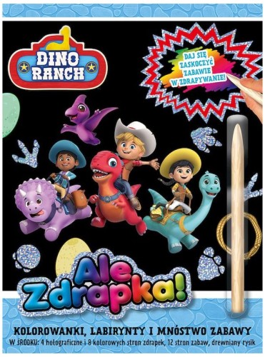 Przejdź do produktu Książka Dino Ranch. Ale zdrapka! cz. 1, MSZ