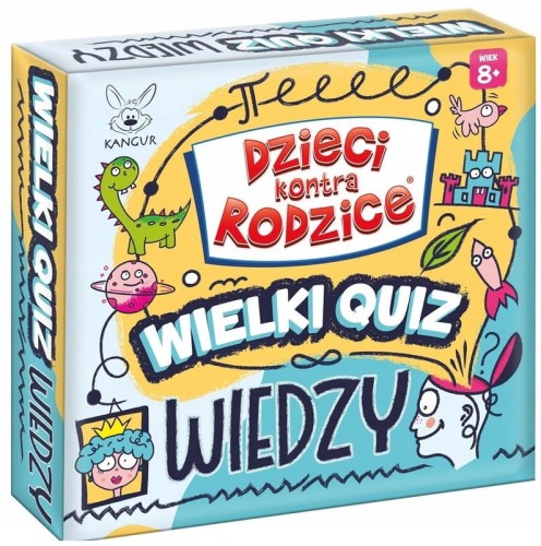 Przejdź do produktu GRA DZIECI KONTRA RODZICE WIELKI QUIZ WIEDZY KAN