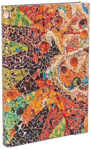 Przejdź do produktu Notes Midi w linie w linie Gaudi""s Mosaics Gaudi""s Sun, Paperblanks