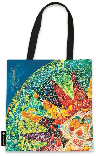 Przejdź do produktu Torba płócienna Gaudi""s Mosaics Gaudi""s Sun, Paperblanks