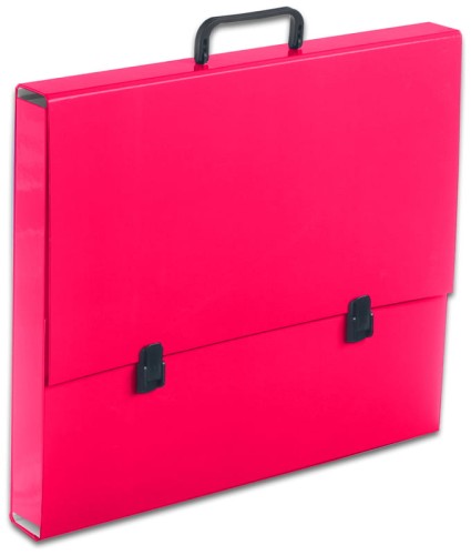 Przejdź do produktu Teczka szkolna A3 2 cm.malinowa, Penmate