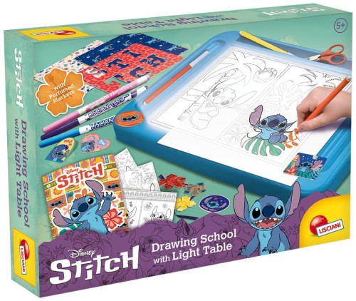 Przejdź do produktu Szkoła rysowania z tablicą LED Stitch 107582 LISCI