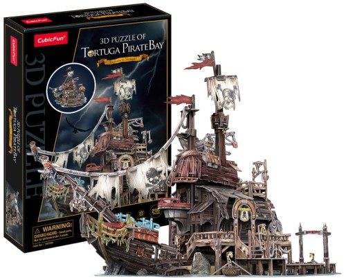 Przejdź do produktu CUBIC FUN PUZZLE 3D ZATOKA PIRATÓW 0394