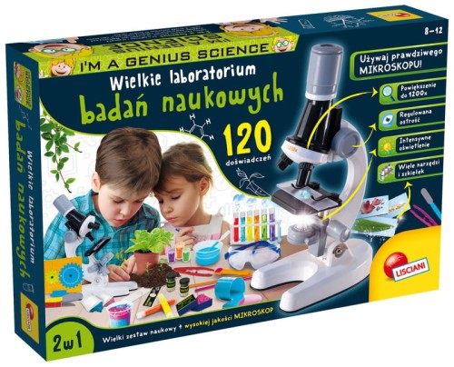 Przejdź do produktu WIELKIE LABORATORIUM BADAŃ NAUKO 120 EKSPERYM 4134