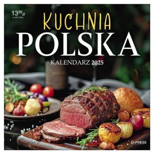 Przejdź do produktu KALENDARZ O-PRESS 2025 KUCHNIA POLSKA