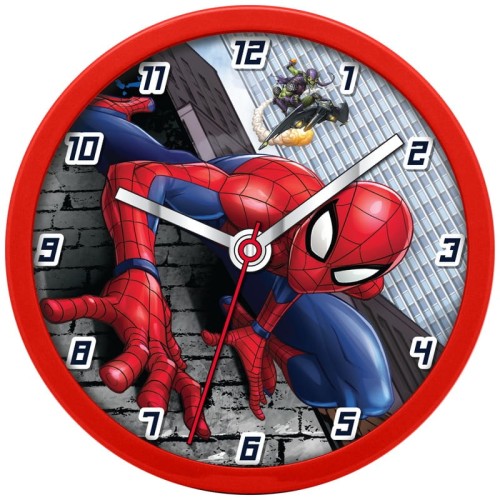 Przejdź do produktu Zegar ścienny 25 cm Spiderman, Kids