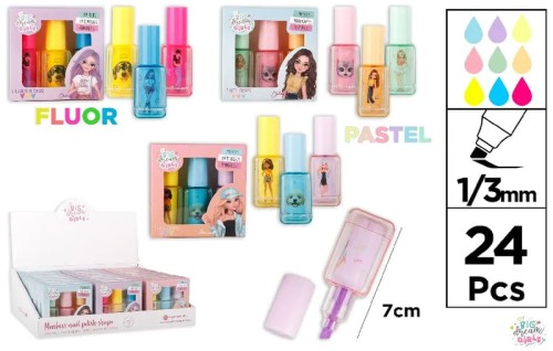 Przejdź do produktu Zakreślacz w kształcie lakieru do paznokci BD23018