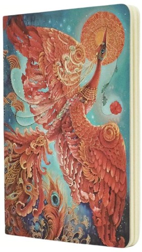 Przejdź do produktu Zeszyt A5 40 w linie z perfor. 100g Birds of Happiness, Firebird, Paperblanks