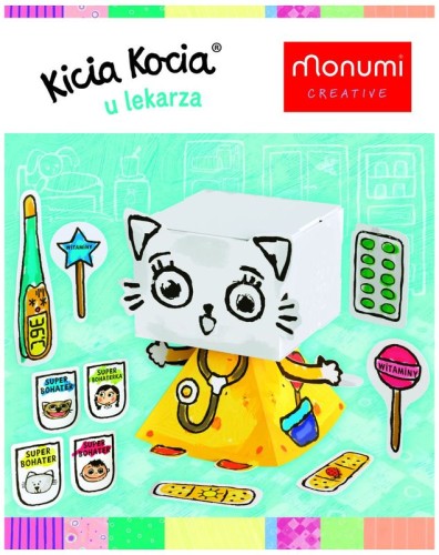 Przejdź do produktu Kolorowanka Kicia Kocia u lekarza, Normal, Monumi