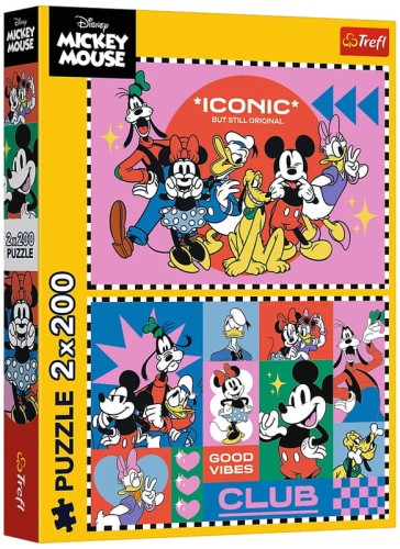 Przejdź do produktu PUZZLE 2X200 TREFL CZAS Z PRZYJACIÓ