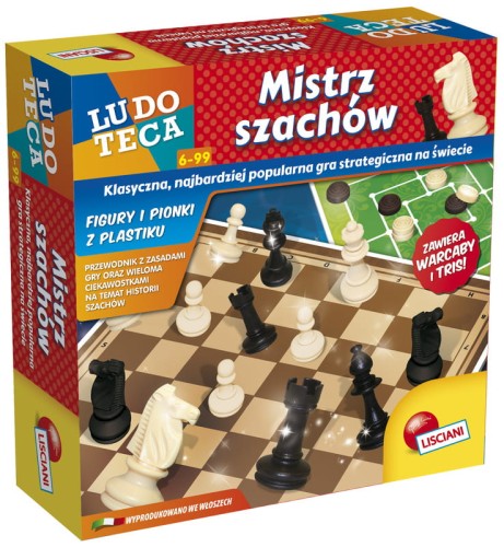 Przejdź do produktu Ludoteca Mistrz szachów / szachy gra strategiczna