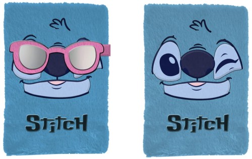 Przejdź do produktu PAMIETNIK PLUSZ ZAM MAGNET A5 STITCH NIEB PS