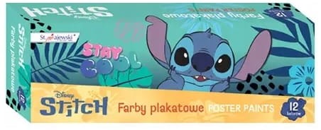 Przejdź do produktu Farby plakatowe 12-kol. 20 ml. Stitch, St.Majewski