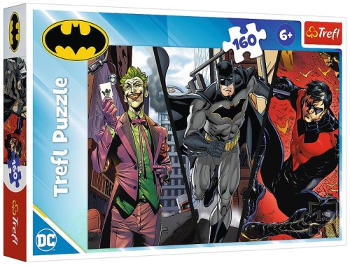 Przejdź do produktu Puzzle 160-el Batman gotowy do akcji 15425 Trefl