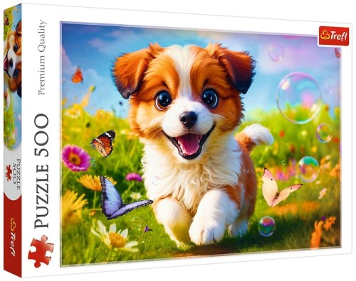Przejdź do produktu Puzzle 500el Wesoły piesek 37524 Trefl