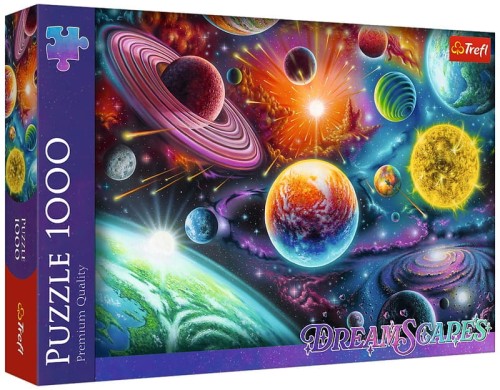 Przejdź do produktu Puzzle 1000 el.– Kosmiczna przygoda 10931, Trefl