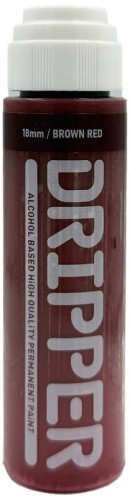 Przejdź do produktu Marker Dripper 18mm Brown Red, Dope Cans