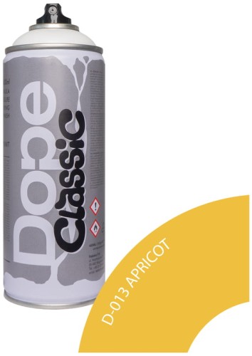 Przejdź do produktu Farba w sprayu 400ml Classic D-013 Apricot, Dope Cans