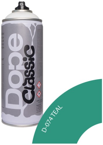 Przejdź do produktu Farba w sprayu 400ml Classic D-074 Teal, Dope Cans