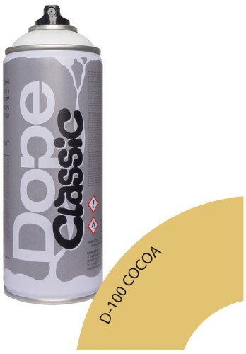 Przejdź do produktu Farba w sprayu 400ml Classic D-100 Cocoa, Dope Cans