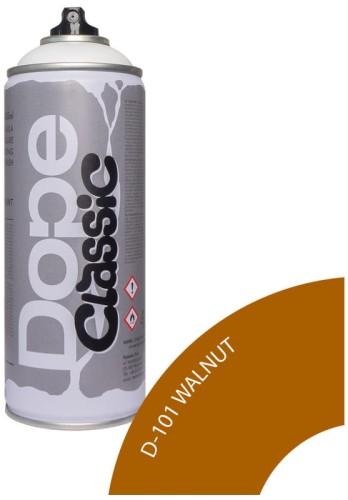 Przejdź do produktu Farba w sprayu 400ml Classic D-101 Walnut, Dope Cans
