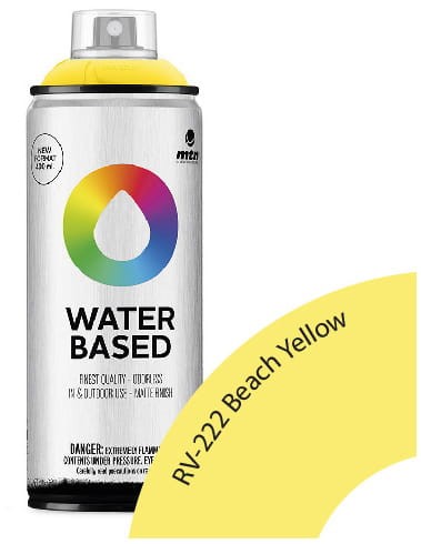 Przejdź do produktu Farba w sprayu 400ml Waterbased Rv-222 Beach Yellow, MTN Colors